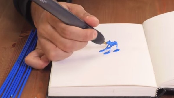 3D打印筆3Doodler 2.0風(fēng)暴你的大腦，給你更好的繪畫(huà)體驗(yàn)