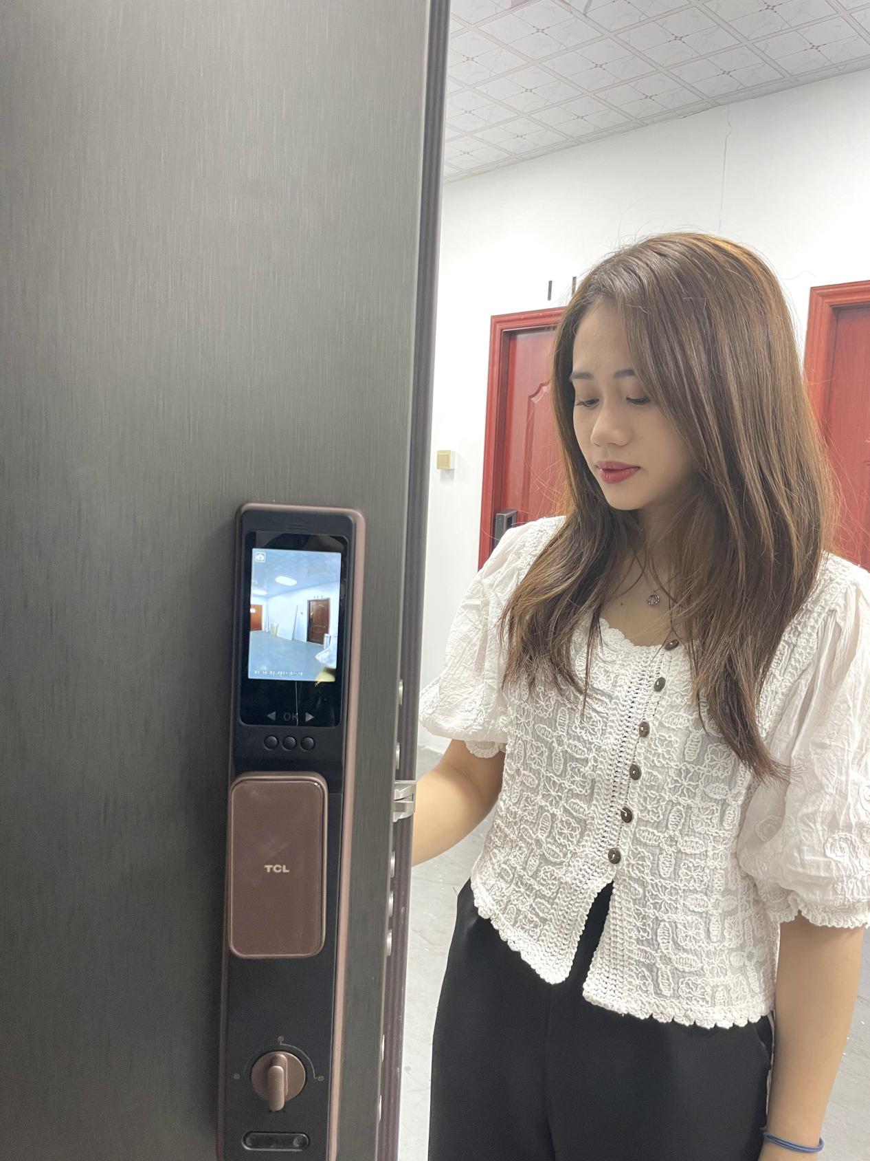 TCL智能鎖哪款好用？3D人臉識別X7S防護安全看得見