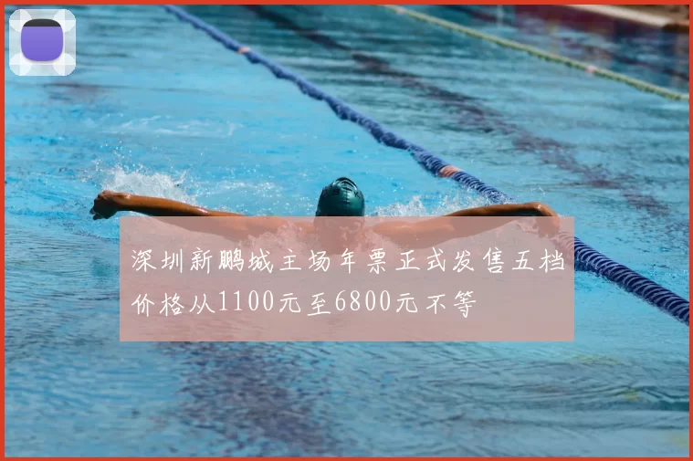 深圳新鹏城主场年票正式发售五档价格从1100元至6800元不等
