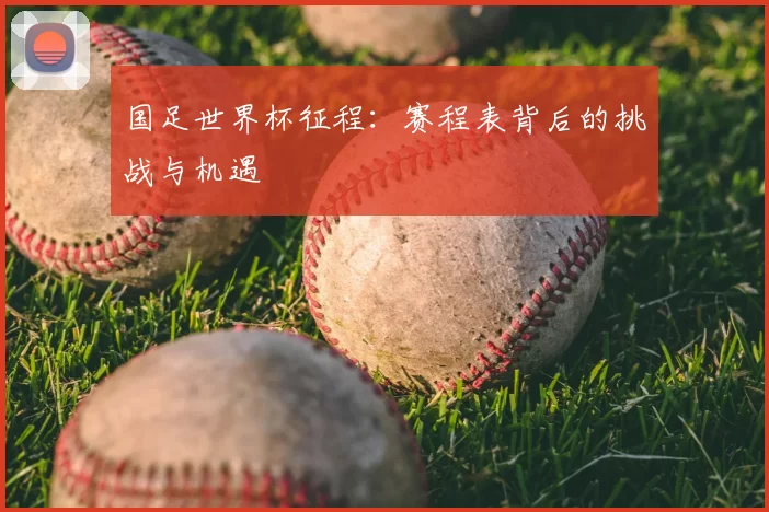 国足世界杯征程:赛程表背后的挑战与机遇