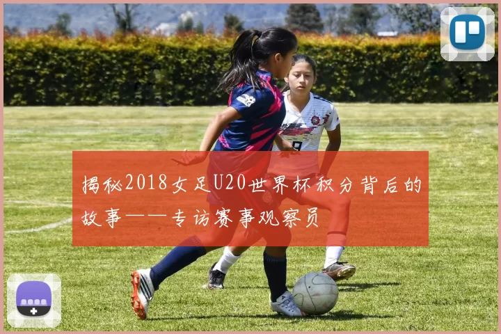 揭秘2018女足U20世界杯积分背后的故事——专访赛事观察员