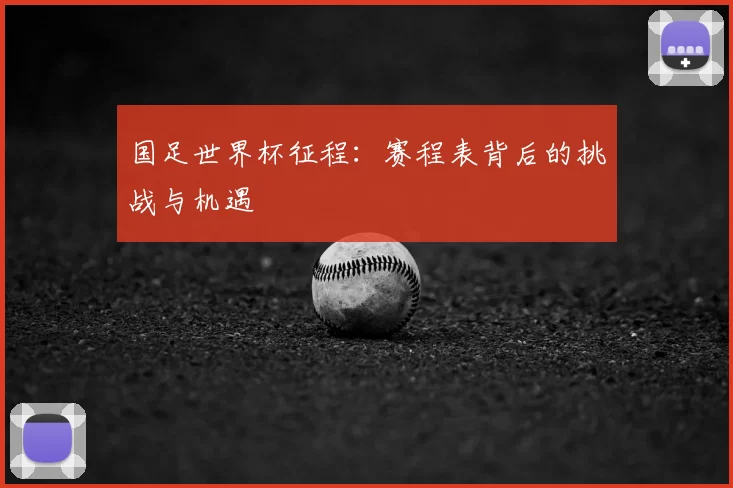 国足世界杯征程：赛程表背后的挑战与机遇