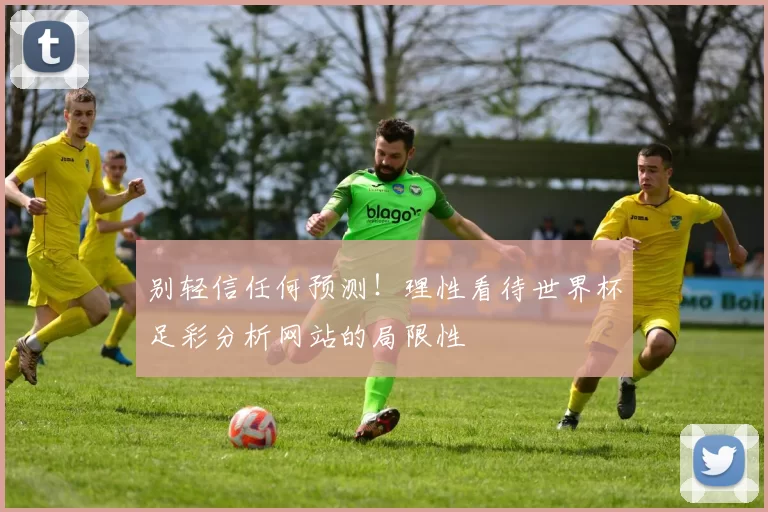 别轻信任何预测!理性看待世界杯足彩分析网站的局限性